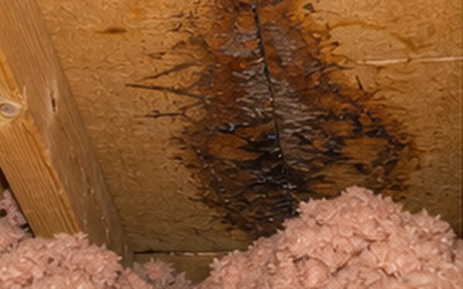 Roof leak inspection